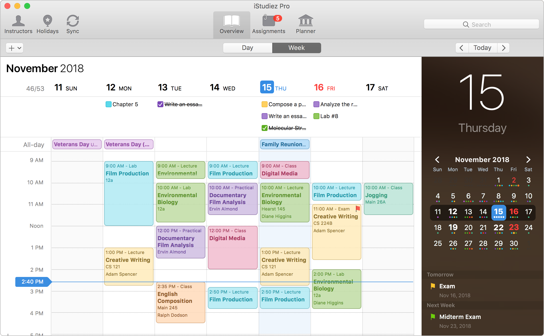 calendar app for mac air